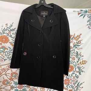 Sleek Hooded Rain Coat